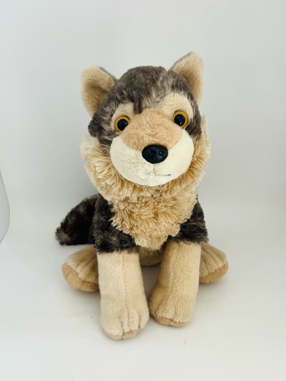 Wild Republic Cuddlekins Timber Wolf Stuffed Plush 11"